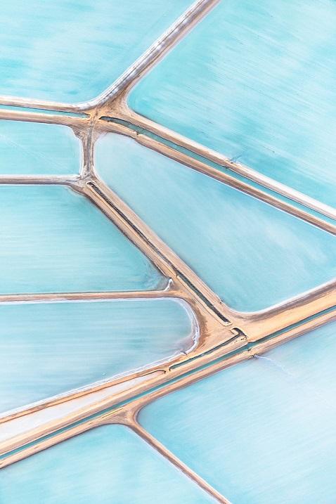  Лучшие голубые соляные пруды (ФОТО)