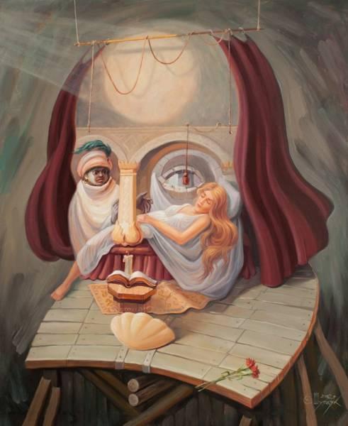 Оптические иллюзии в картинах украинского художника (ФОТО)