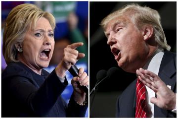 Президентская гонка: Дональд Трамп опередил Хиллари Клинтон на 5%