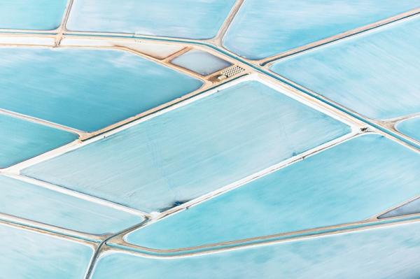  Лучшие голубые соляные пруды (ФОТО)