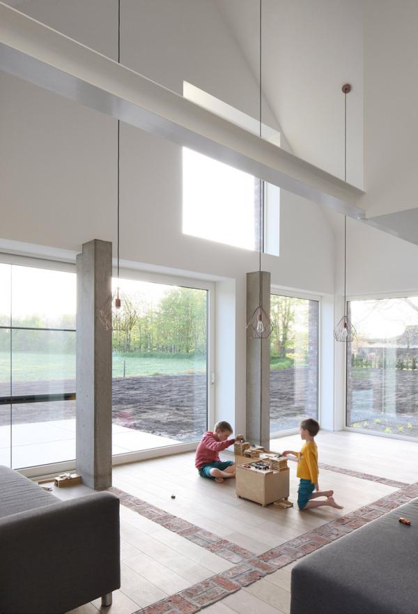 Жилище для большой семьи: дом “три в одном” в Бельгии (ФОТО)