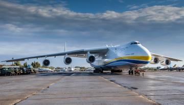 В Германии загорелся украинский гигант Ан-225 «Мрия» (ВИДЕО)