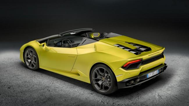 Lamborghini представила кабриолет Huracan Spyder (ФОТО)