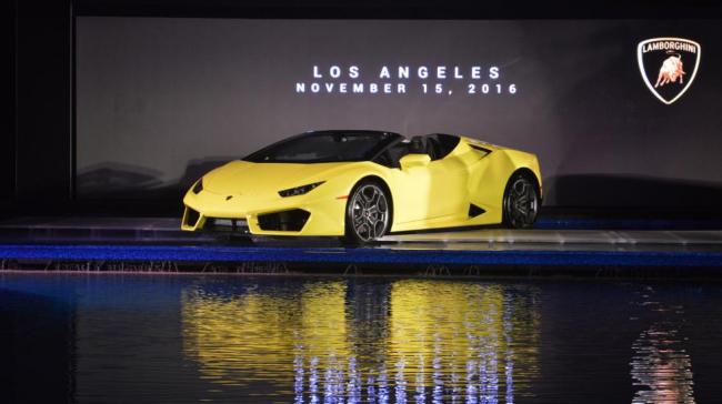 Lamborghini представила кабриолет Huracan Spyder (ФОТО)