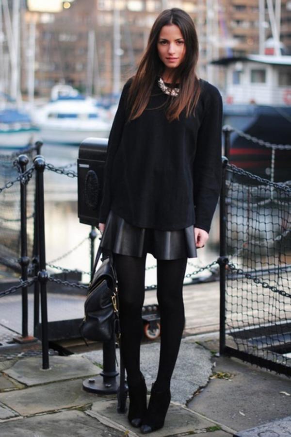 Ежедневный черный: пять актуальных вариантов total black look (ФОТО)