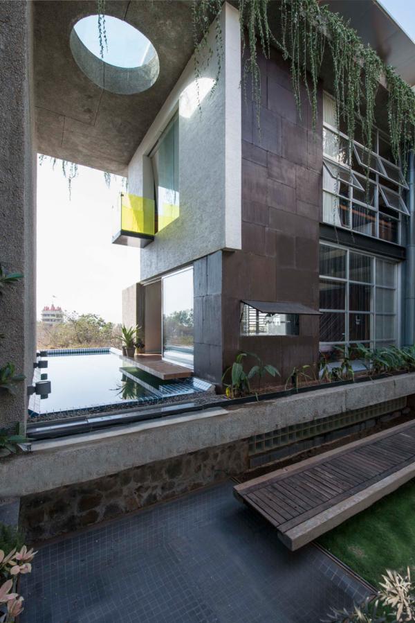 Оригинальный подход к оформлению: дом-коллаж в Индии (ФОТО)