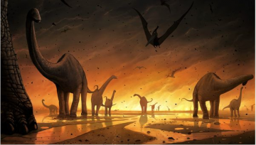 Убивший динозавров астероид заставил поверхность Земли двигаться, словно жидкость - ученые