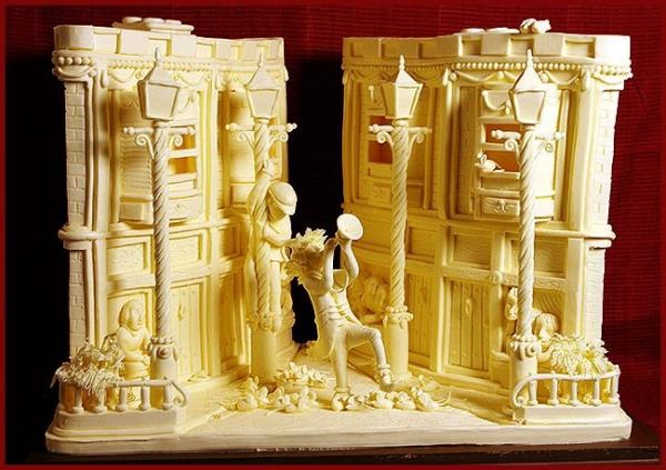 Поражающие воображение скульптуры из сливочного масла (ФОТО)