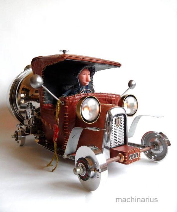 Великолепные стимпанк-роботы от Машинариуса (ФОТО)