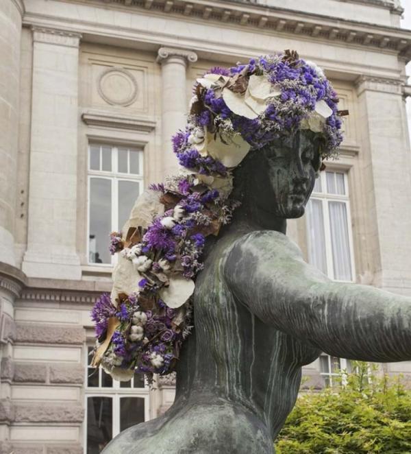 Полет фантазии брюссельского флориста: нестандартный подход (ФОТО)