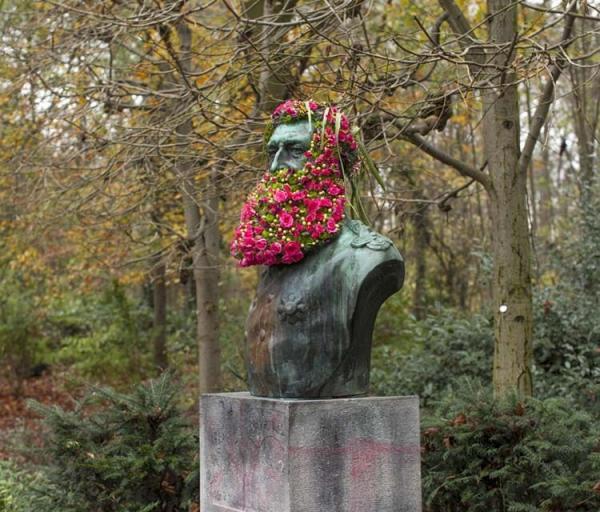 Полет фантазии брюссельского флориста: нестандартный подход (ФОТО)