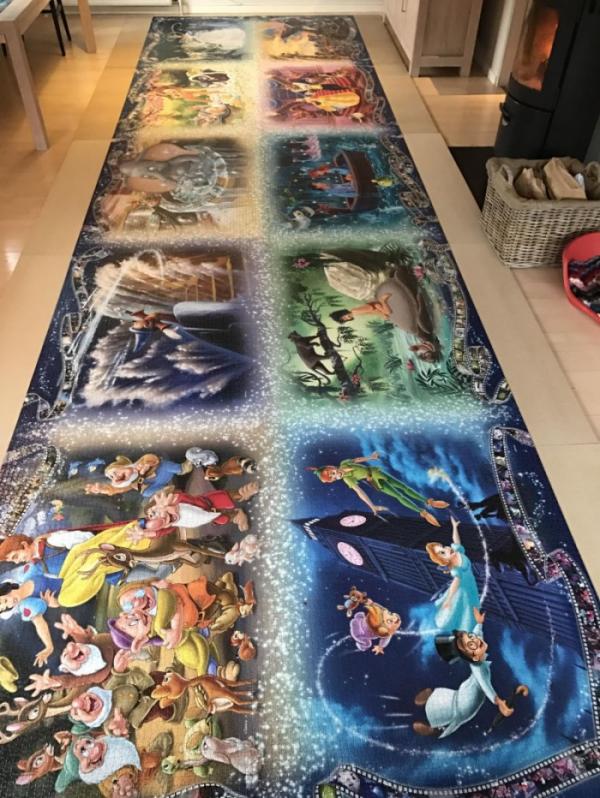 Кропотливая работа: девушка собрала самый большой паззл в мире всего за 2 месяца (ФОТО)