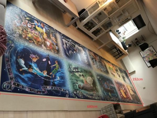 Кропотливая работа: девушка собрала самый большой паззл в мире всего за 2 месяца (ФОТО)