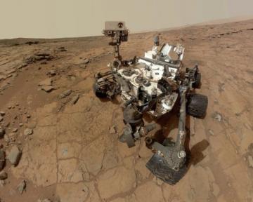 Марсоход Curiosity NASA нашел на Марсе микробную жизнь