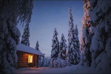 Сказочная красота зимней Лапландии (ФОТО)