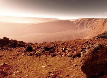На Марсе обнаружены загадочные пирамиды (ФОТО)