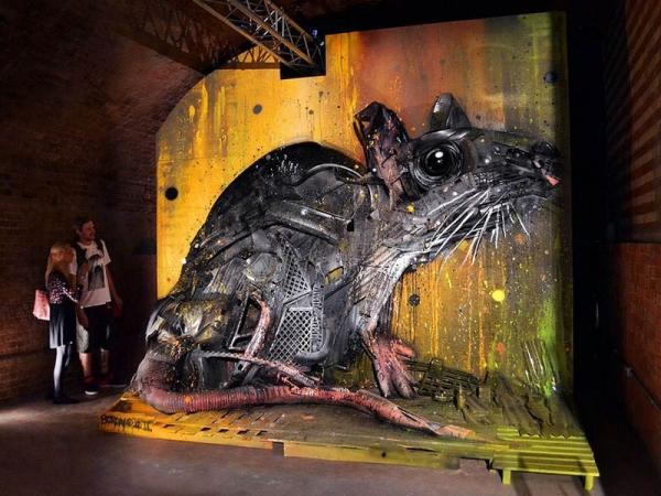 Художник создает композиции с животными, чтобы напомнить нам о загрязненности окружающей среды (ФОТО) 