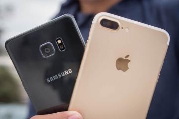 iPhone 7 не смог заинтересовать владельцев смартфонов Samsung