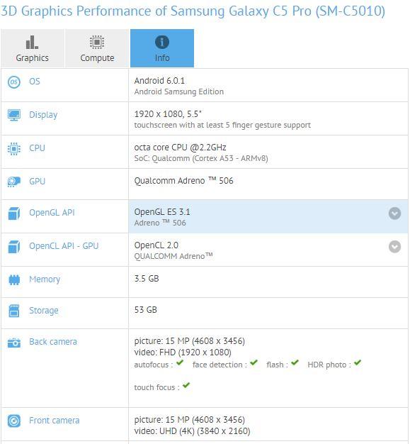 В Сети появились шпионские снимки Samsung Galaxy C7 Pro (ФОТО)