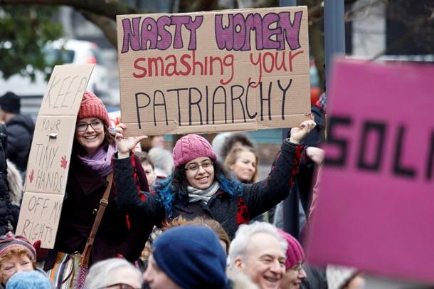 Нет сексизму! Женщины всего мира объединились против Трампа (ФОТО)