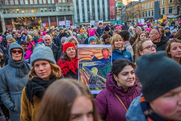 Нет сексизму! Женщины всего мира объединились против Трампа (ФОТО)