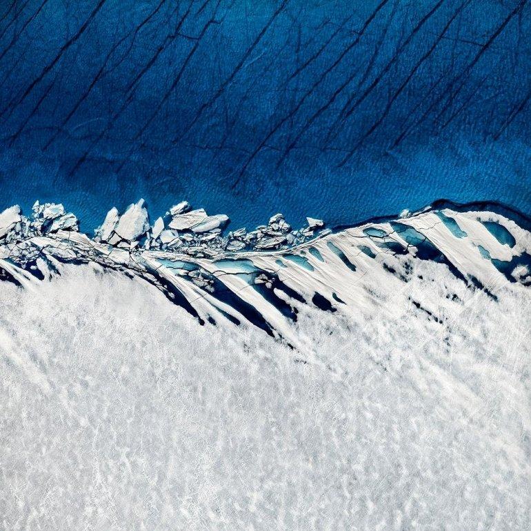 Пугающая красота тающих ледников (ФОТО)