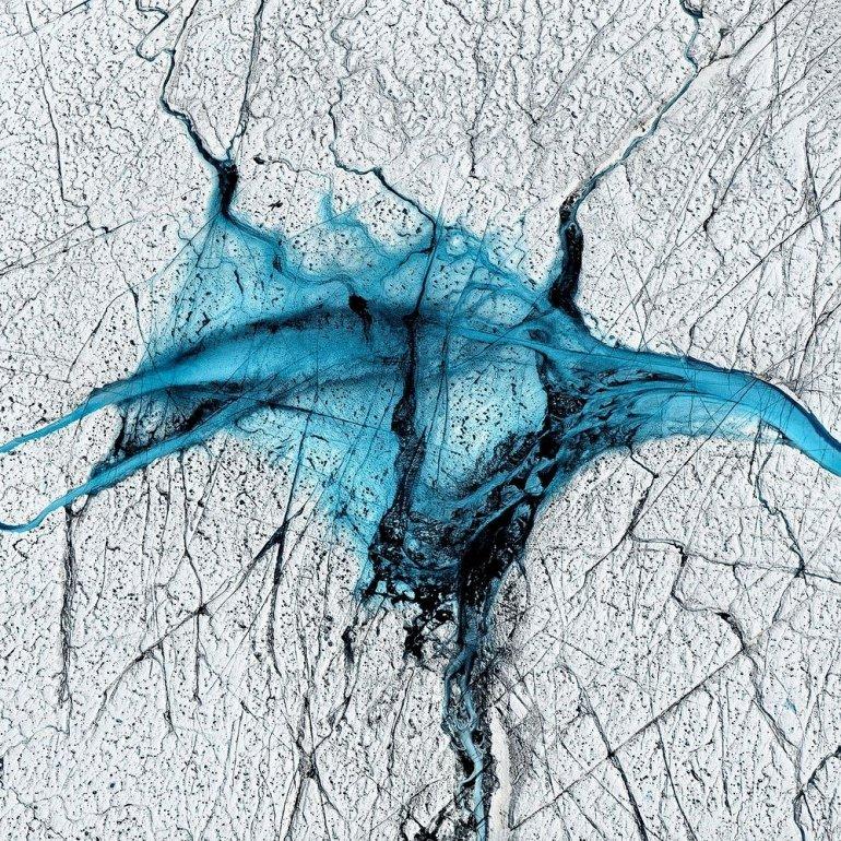 Пугающая красота тающих ледников (ФОТО)