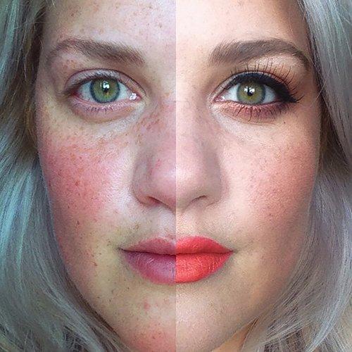 Чудеса преображения до и после макияжа (ФОТО)