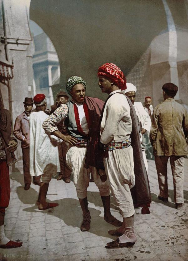 Эффектные цветные открытки из Туниса начала XX века (ФОТО)