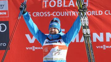 Россиянин получил первенство в гонке Тур де ски