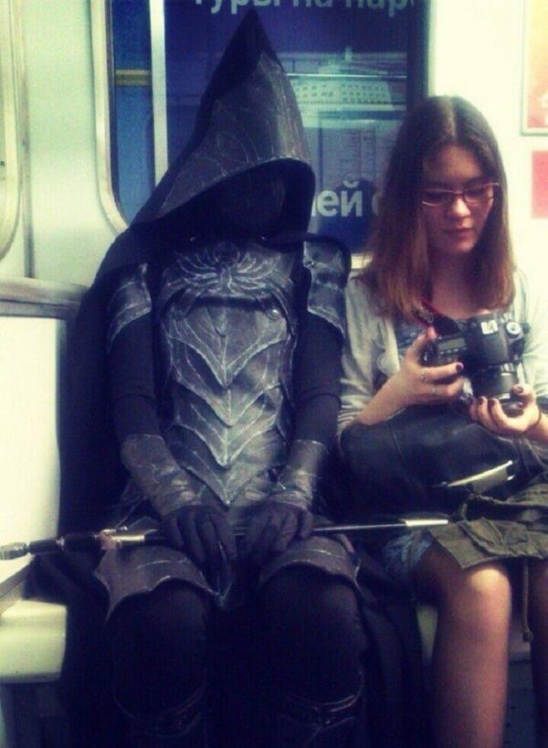 10 чудаков, которых не ожидаешь увидеть в метро (ФОТО)