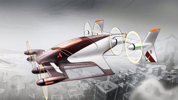 Airbus разрабатывает летающее такси