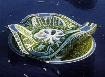 В Тихом океане начинают строить первый на Земле плавучий город