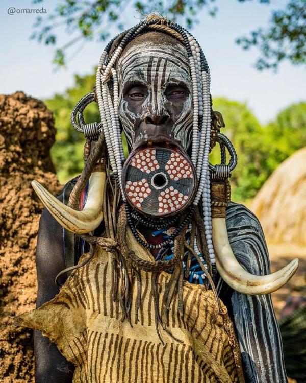 Причудливая красота женщин эфиопских племен (ФОТО)