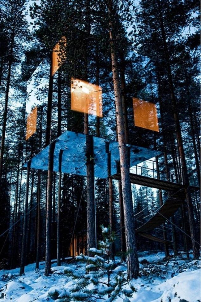 15 экстремальных домов, построенных в необычных местах (ФОТО)
