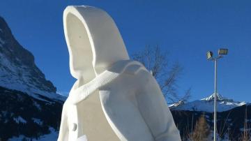 Украинцы взяли золото на международном фестивале снежной скульптуры (ФОТО)
