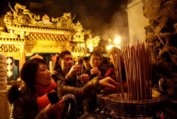 Год Петуха: фееричный праздник в Китае (ФОТО)