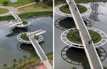 Удивительные пешеходные мосты из разных уголков мира (ФОТО)