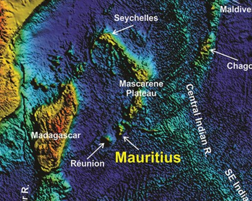 Под островом Маврикий найден древнейший континент (ФОТО)