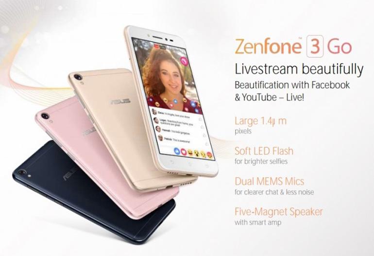 В Сети появились «живые» снимки ASUS Zenfone 3 Go (ФОТО)