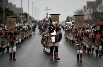 В Шотландии прошел фестиваль викингов (ФОТО)