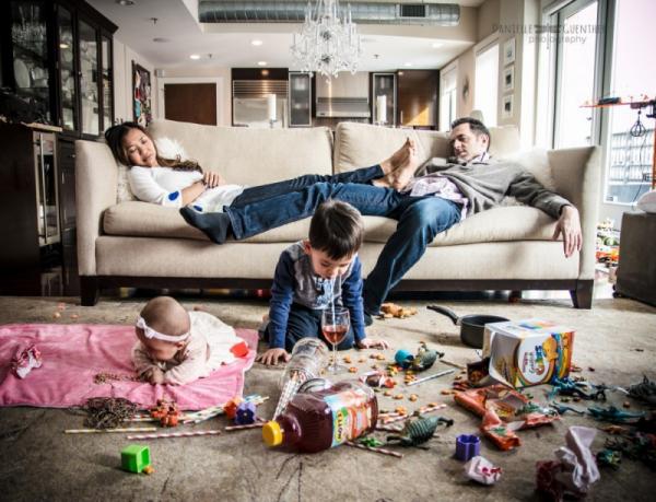 Семейная жизнь без прикрас: откровение британского фотографа (ФОТО)