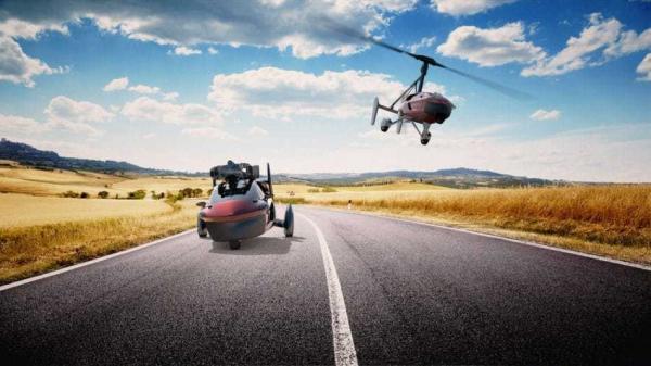 Транспорт 21 века: стартовали продажи первого летающего автомобиля (ФОТО)