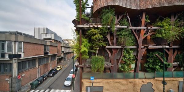 Оригинальное жилье на дереве: самый необычный дом в Италии (ФОТО)