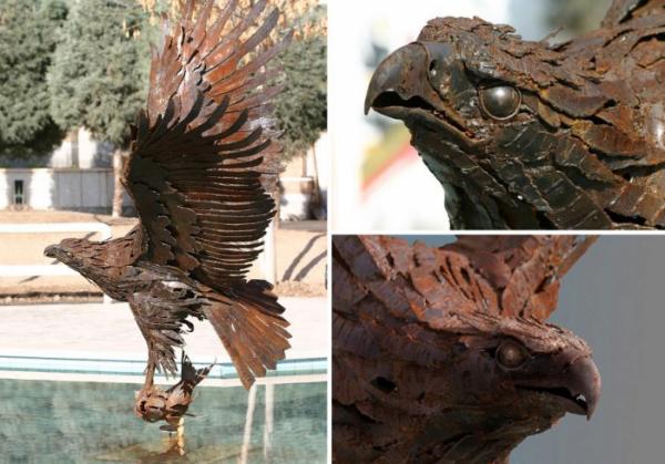 Удивительные скульптуры животных от иранского мастера (ФОТО)