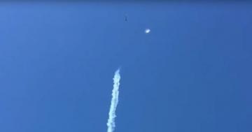 На авиашоу в Чили НЛО едва не врезался в реактивный самолет (ВИДЕО)