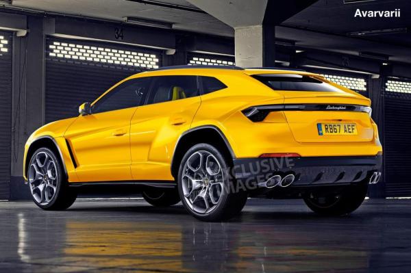  Суперкроссовер Lamborghini Urus  будет представлен публике в этом году (ФОТО)