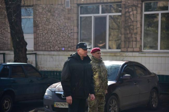 В Авдеевку отправили спецподразделение полиции (ФОТО)