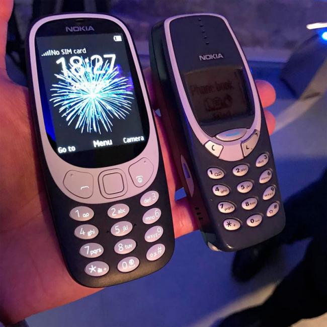 Возвращение легендарной Nokia 3310 (ФОТО)