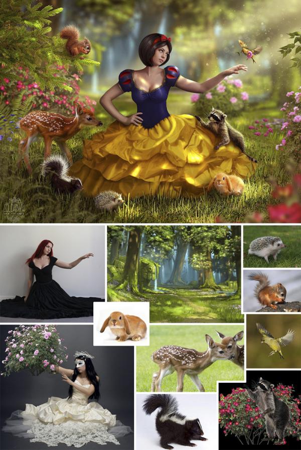 Украинка мастерски создает сказочные сюжеты с помощью Фотошопа (ФОТО)